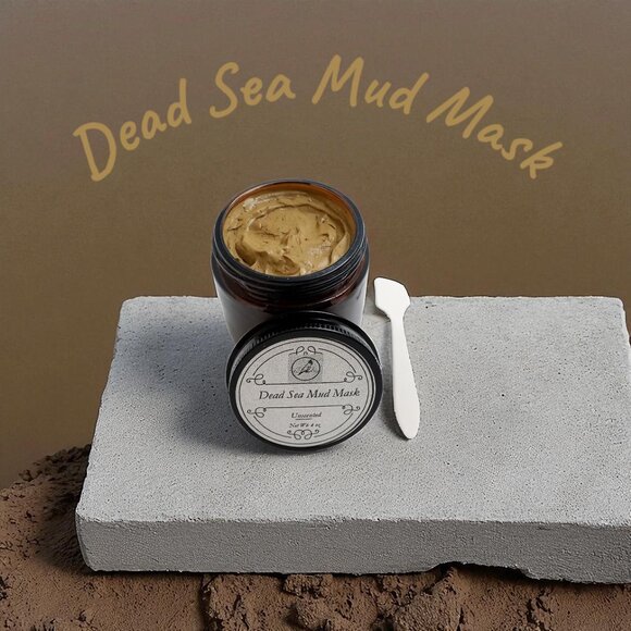 Dead Sea Mud Mask Face Body Cleanser Acne Mask Pore Minimizer Detox - Picture 1 of 3